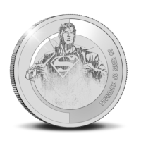 85 jaar Superman Zilver Prooflike 