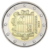 Andorra 2 Euro 2023 UNC
