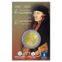 Greece 2 Euro "Erasmus" 2022 BU Coincard