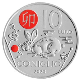 San Marino 10 Euro "Jaar van het Konijn" 2023