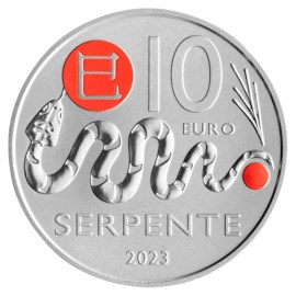 San Marino 10 Euro "Jaar van de Slang" 2023