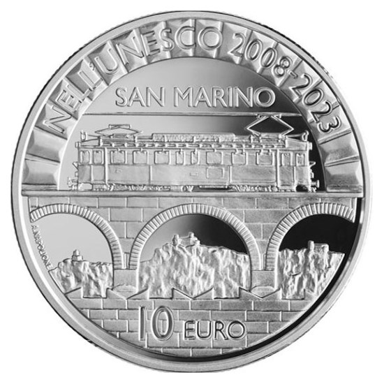 San Marino 10 Euro "Unesco"  2023