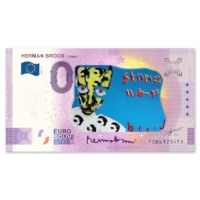 0 Euro Biljet "Herman Brood -  Stoney" - kleur