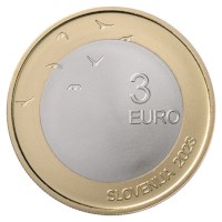 Slovenië 3 Euro "Pahor" 2023 Proof