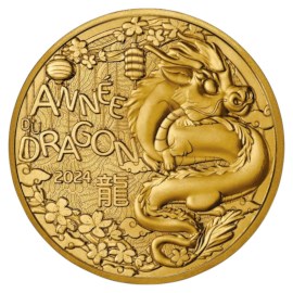 France 0,25 euros « Année du dragon » 2024