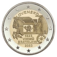 Slovaquie 2 Euro « Diligence » 2023 UNC
