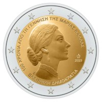 Grèce 2 euros « Maria Callas » 2023