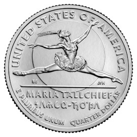 US Quarter "Maria Tallchief" 2023 S
