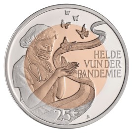 Luxembourg 25 euros « Héros de la Pandémie »  2023