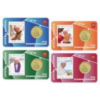 Vatican Coincard + Stamp Set 2023