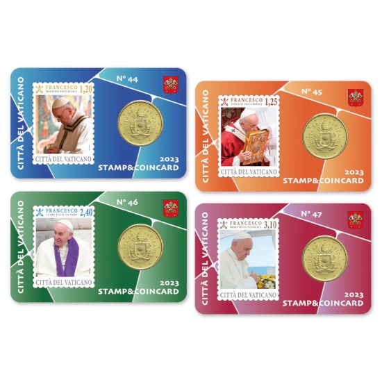 Vatican Coincard + Stamp Set 2023