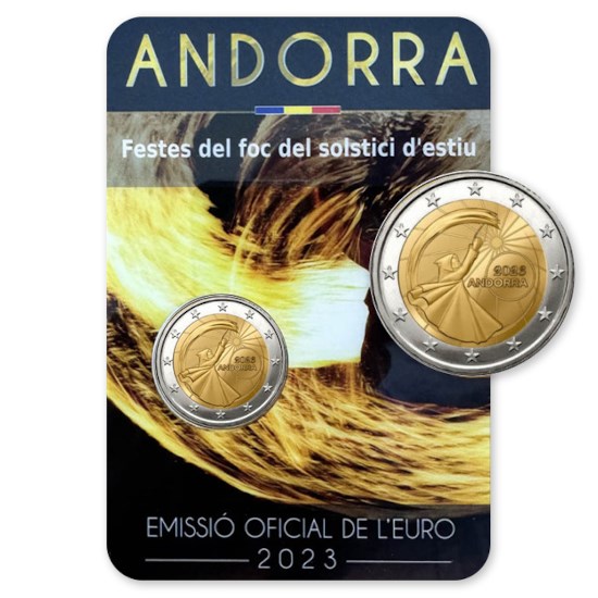 Andorra 2 Euro "Solstice" 2023
