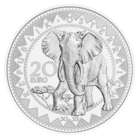 Autriche 20 euros « Éléphant » 2022