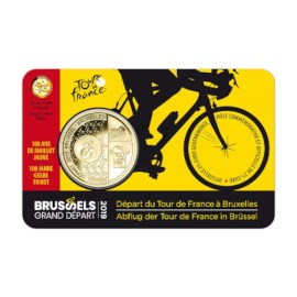 2,5 euromunt België 2019 ‘Grand Départ Brussel‘ BU in coincard - FR	