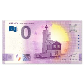 0 Euro Biljet "Marken"