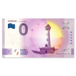 0 Euro Biljet "Egmond"