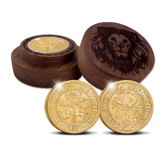 Official Restrike Lion Dollar 2024 Gold 2 Ounce