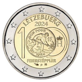 Luxemburg 2 Euro "Frank" 2024 UNC
