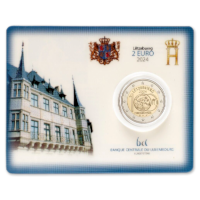 Luxemburg 2 Euro "Frank" 2024 BU Coincard