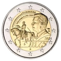 Luxembourg 2 Euro "William II" 2024 UNC