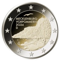 Duitsland 2 Euro Set "Mecklenburg-Vorpommern" 2024 Proof