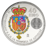 Espagne 40 euros « Leonor » 2023