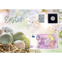 Carte postale de Pâques  « Happy Easter » 