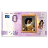 0 Euro Biljet Frans Hals - Drinker - kleur