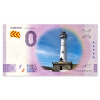 0 Euro Biljet Egmond - kleur