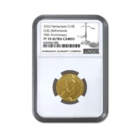 50 years recognition COC 2023 Gold Proof (PF70 Ultra Cameo)