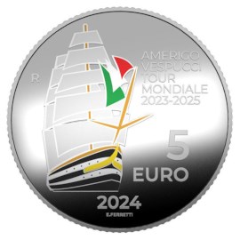 Italië 5 Euro "Vespucci" 2024