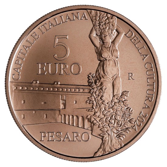 Italie 5 euros « Pesaro » 2024