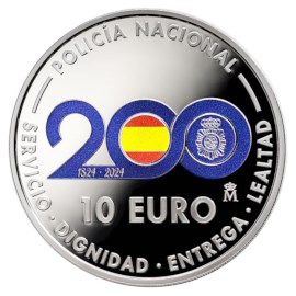 Spain 10 Euro "Police" 2024