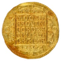 Gouden Dukaat Holland 1729 Pr