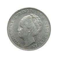 Zilveren Wilhelmina Gulden