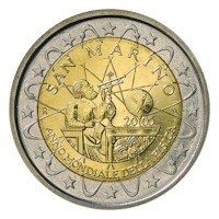 San Marino 2 Euro "Galilei" 2005
