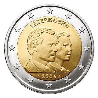 Luxembourg 2 euros « Guillaume / Henri » 2006