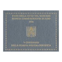 Vatican 2 Euro ''Swiss Guard'' 2006