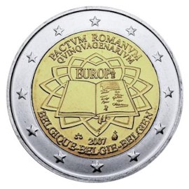 Belgique 2 euros « Rome » 2007