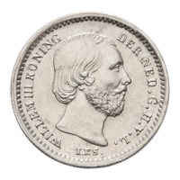 5 Cent 1859 Willem III  Pr-