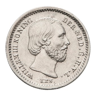 5 Cent 1859 Willem III  Pr-
