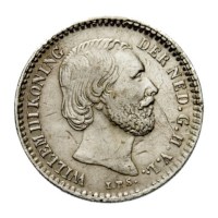 10 Cent 1856 Willem III ZFr-