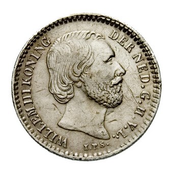 10 Cent 1856 Willem III ZFr-