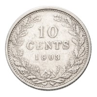 10 Cent 1903 Wilhelmina ZFr