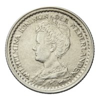 10 Cent 1916 Wilhelmina ZFr 