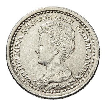 10 Cent 1918 Wilhelmina Pr