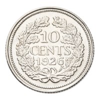 10 Cent 1926 Wilhelmina Pr-