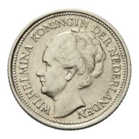 10 Cent 1927 Wilhelmina ZFr-