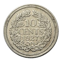 10 Cent 1927 Wilhelmina ZFr-