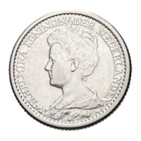 25 Cent 1911 Wilhelmina ZFr
